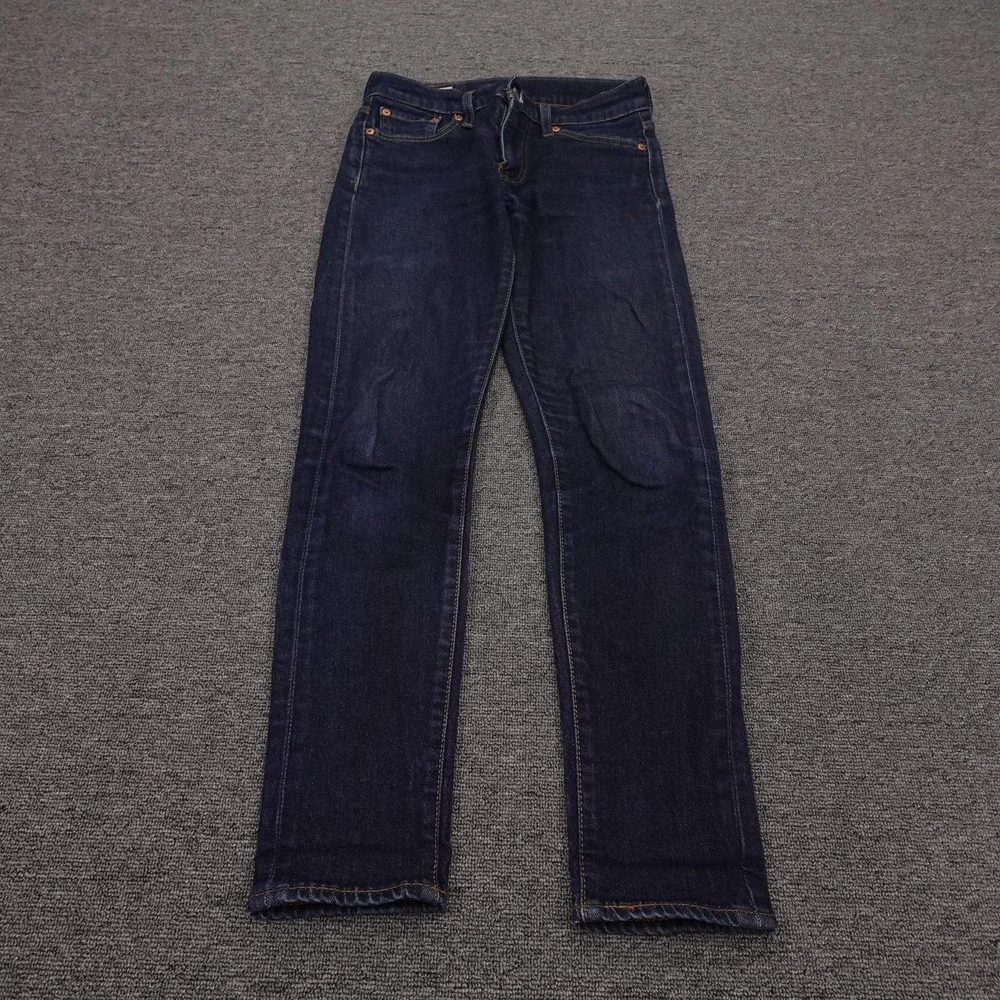 Levi's 510 Jeans Mens‎ 28x30 Blue Dark Wash Skinny Slim Stretch Denim Pants